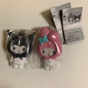 산리오 사진 프레임 마스코트 쿠로미 마이멜로디 2개 세트