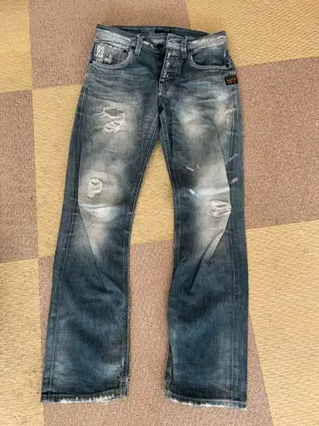 G-STAR GS RAW 데미지 데님