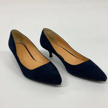 UNITED ARROWS 펌프스 힐 네이비 24cm [ KS81 ]