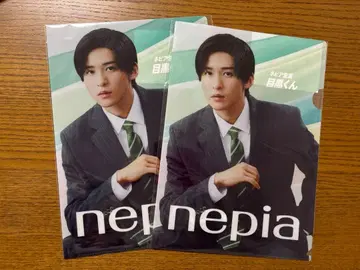 2매 네피아 snowman 메구로 렌 클리어 파일 nepia
