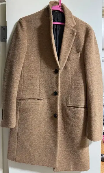 HAMNETT 베이지 체스터 코트 M 사이즈