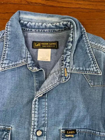 Lee 웨스턴 데님 셔츠 M