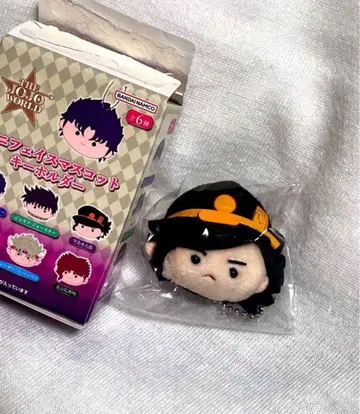 더 죠죠 월드 미니 페이스 마스코트 키링 죠타로