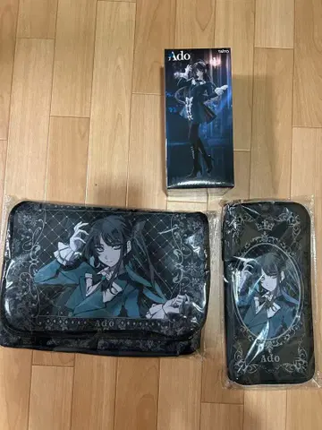 Ado 피규어 수납 박스 응원봉 케이스 세트