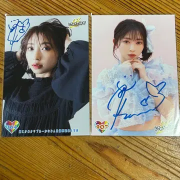 초 도키메키 선전부 츠지노 카나미 사인 포함 브로마이드 세트