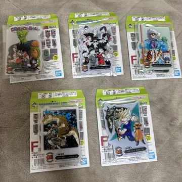 제일복권 DRAGON BALL 40th ~그 첫 번째~ F상 5종 세트