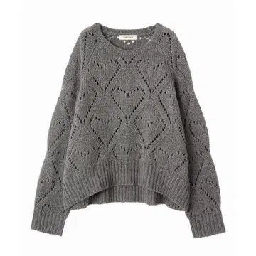 cocodeal 하트 무늬 니트