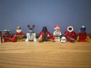 [정품] 레고 스타 워즈 어드벤트 캘린더 산타편 미니 피규어 7개