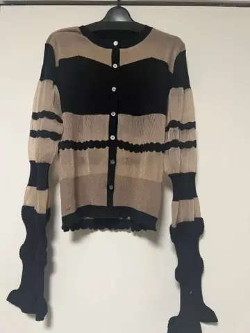 미사용 새상품 PRANK PROJECT 플랭크 프로젝트 니트 가디건