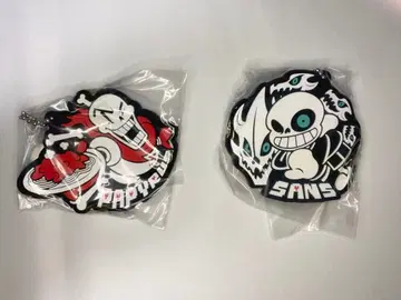 Undertale 캡슐 러버 스트랩 산즈 파피루스 2개 세트