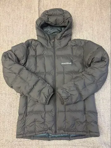 [ 레어 ] montbell 네쥬 다운 파카 브라운 M