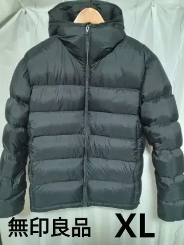 [ 완판 새상품급 ] 무인양품 muji 호주 다운 자켓 XL 블랙