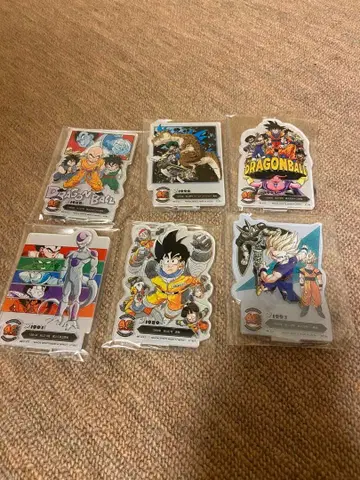 드래곤볼 40주년 제일복권 F상 ACLLECT 6종