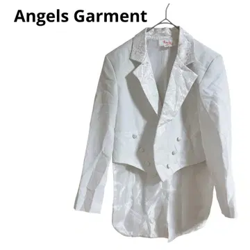 한정판 Angels Garment [ F ] 화이트 테일러드 자켓