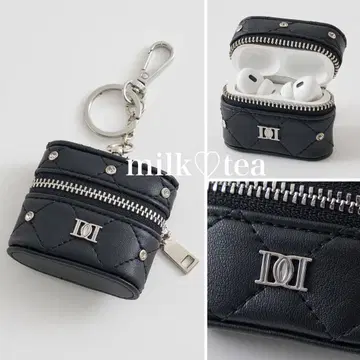 미개봉 새상품 다리치 퀼팅 비쥬 AirPods 케이스 블랙