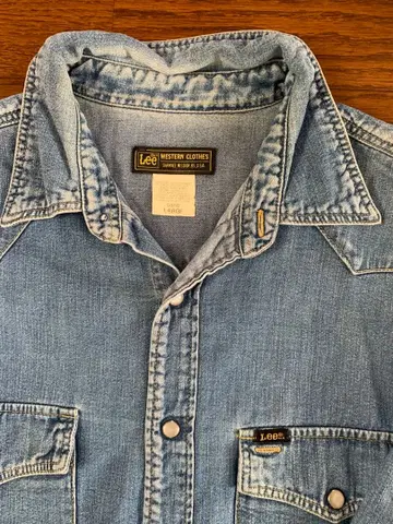 Lee 웨스턴 데님 셔츠 L 사이즈