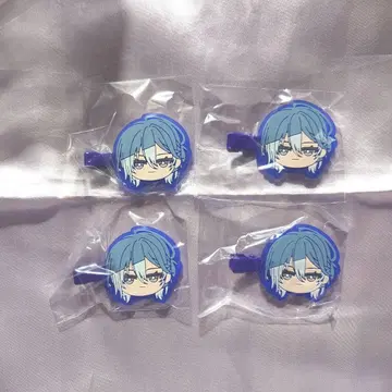 18TRIP 에이트리 미니컬렉션 앞머리 클립 하치노야 나기 4종 세트