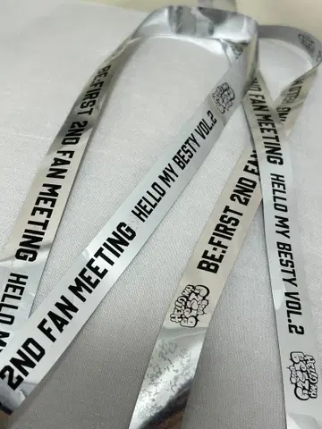 BE FIRST 11월 1일 아리아케 아레나 은색 테이프 풀 1개