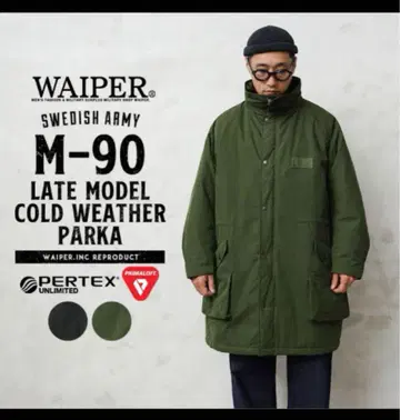 WAIPER.inc 스웨덴군 M90 후기형 콜드웨더 후드티 M