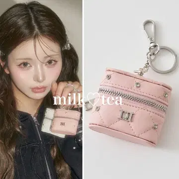 미개봉 새상품 다리치 퀼팅 비쥬 AirPods 케이스 핑크