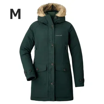 몽벨 허스키 코트 다운 코트 다크 그린 다운 자켓 M