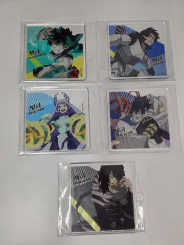 나의 히어로 아카데미아 아크릴 코스터 5점