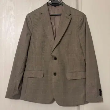 [ 새상품급 ] BANANA REPUBLIC 자켓 36 브라운 체크