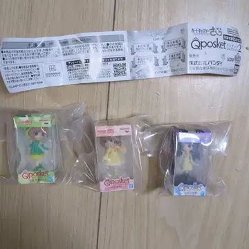 Qposket 카드캡터 사쿠라 3체 세트