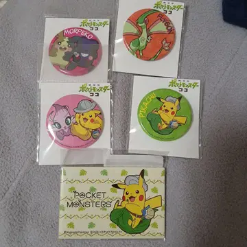 극장판 포켓몬스터 코코 캔뱃지 5종류