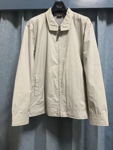 GOODENOUGH 굿이너프 Zip 쉘 자켓 라이트 그레이 M