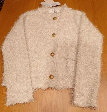 Whim Gazette 화이트 가디건 F 사이즈