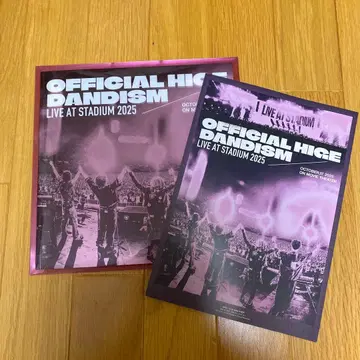 Officialdism LIVE at STADIUM 팜플렛