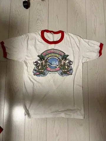 80년대 빈티지 TJ Maxx 그래픽 T셔츠 L 사이즈