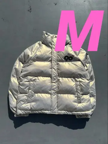 90 로고 리치 퍼퍼 자켓