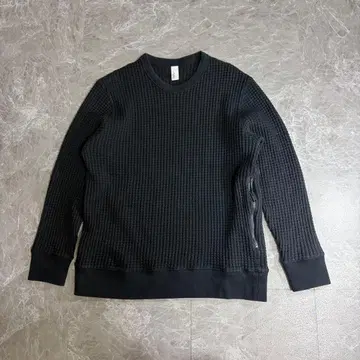 seagreen 오니 와플 티셔츠 블랙 타트라스 남성용