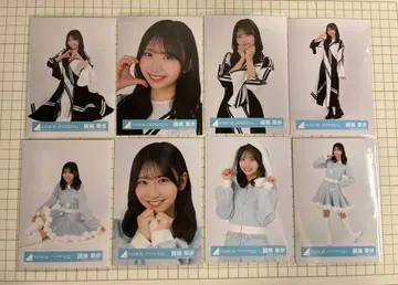 히나타자카46 후지시마 카호 OTR 산타 의상 브로마이드 컴프 세트