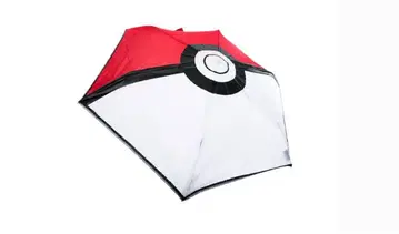 포켓몬 접이식 우산 몬스터볼 패턴