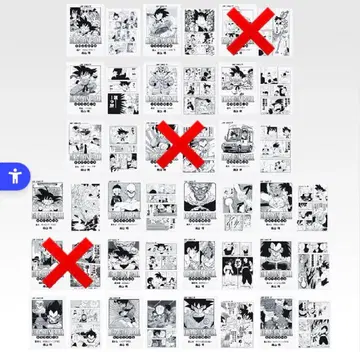 드래곤볼 40th 제일복권 G상 코믹스 클리어 파일 18종