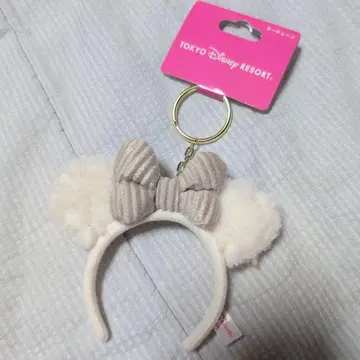 미사용 새상품 택 포함 머리띠 키체인 보아 복슬복슬 스트랩