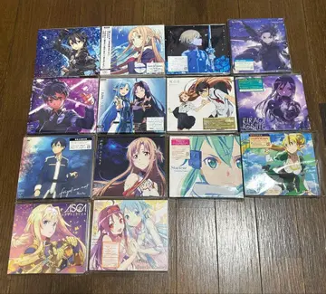 소드 아트 온라인 애니메이션 주제가 한정판 자켓 CD 14장