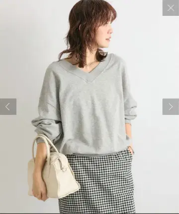 리브 드와 2Way 맨투맨 그레이