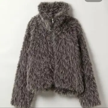 MIX 컬러 퍼 블루종 지나시스 미사용 새상품 이번 시즌 신상