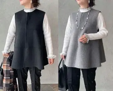 keep my closet 리버서블 울 베스트 작은 체구 S 사이즈