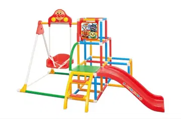 호빵맨 미끄럼틀 그네 정글짐