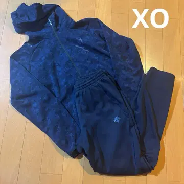 DESCENTE 셋업 저리 XO 네이비
