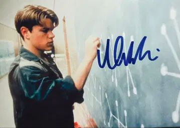 맷 데이먼 친필 사인 사진 굿 윌 헌팅 o0