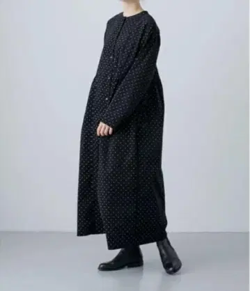 카구레 도트 코듀로이 2WAY 원피스