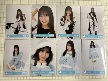 히나타자카46 마츠오 사쿠라 OTR 산타 의상 브로마이드 컴프 세트