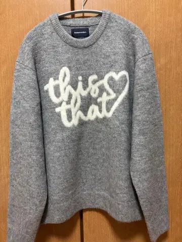 thisisneverthat Heart Logo knit Sweater