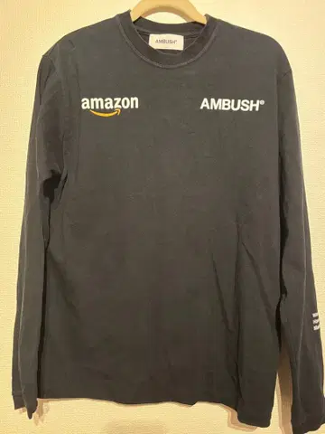 AMBUSH amazon 긴팔 티셔츠 블랙 BK